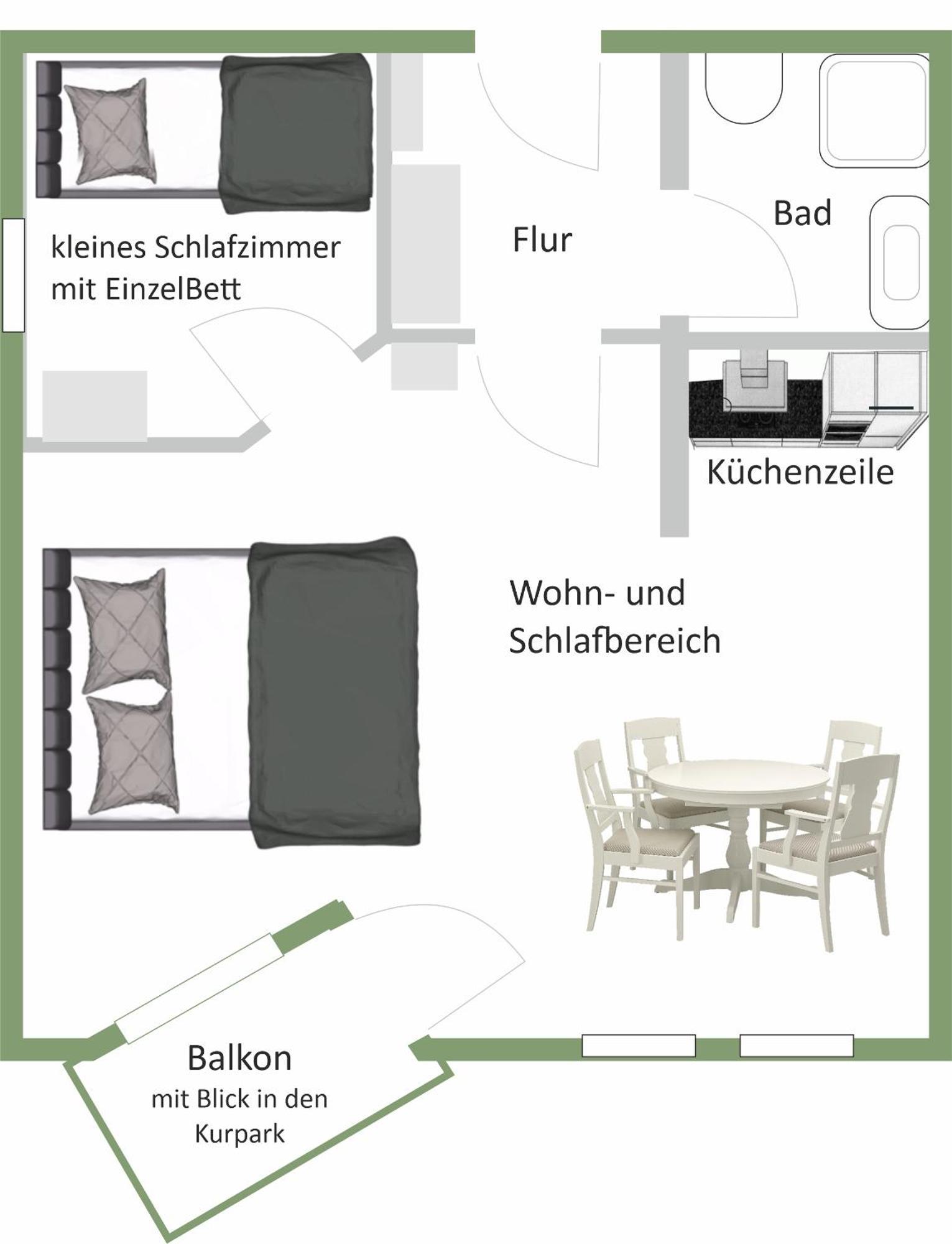 Ferienwohnung Am Kurpark バート・クロスターラウスニッツ エクステリア 写真